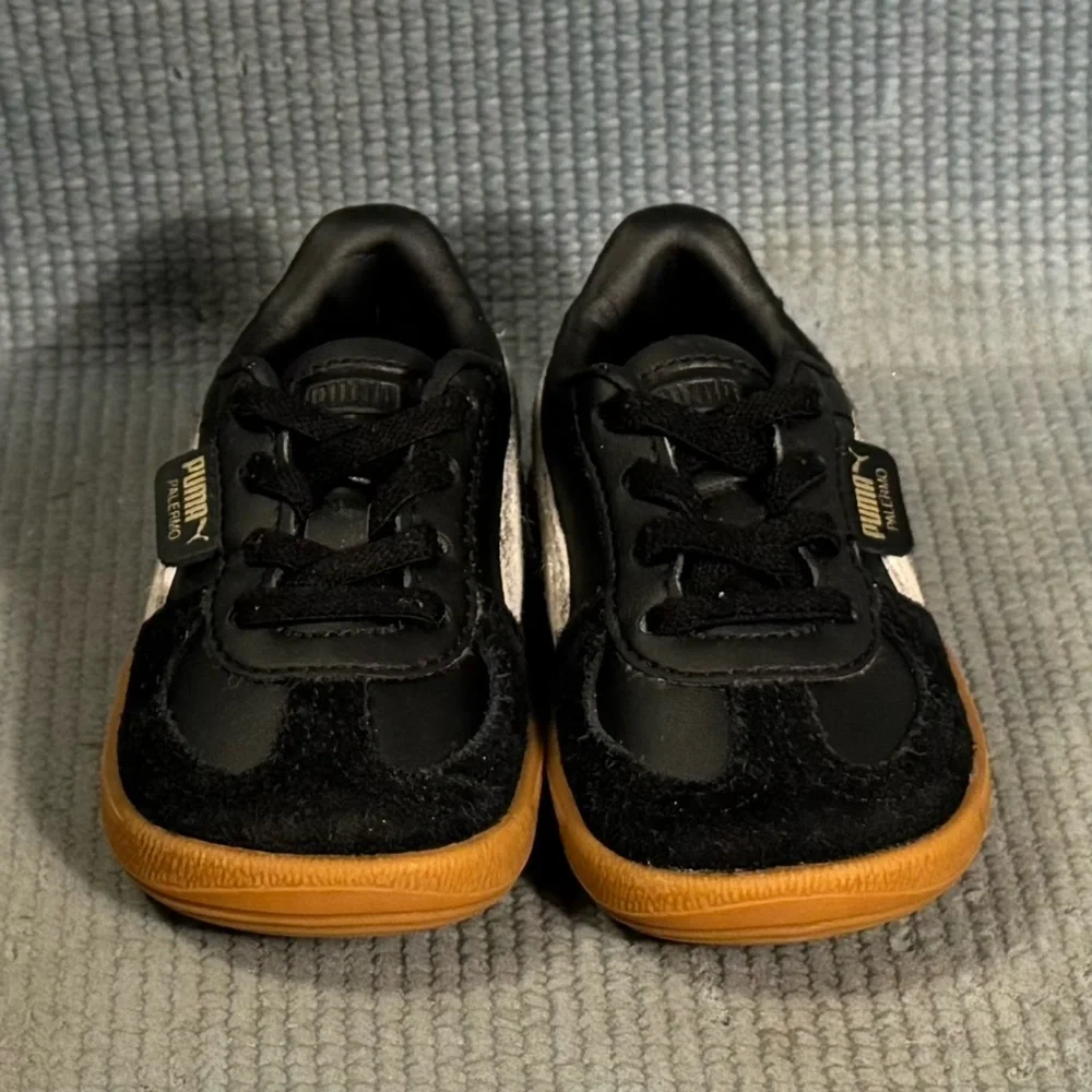 Puma Palermo‎ Black Sneakers Toddler Size 5C